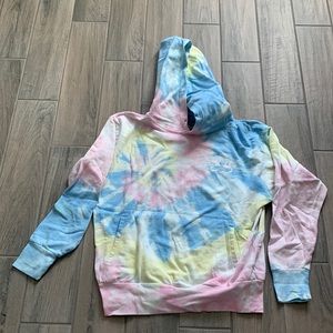 Boys lie cupids bowling lanes tie dye hoodie